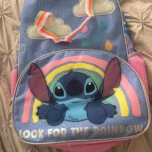 Stitch Rainbow Kids Backpack